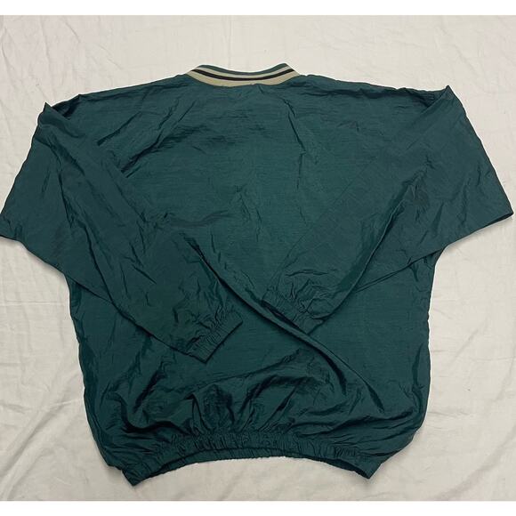 Vintage Augusta Sportswear Windbreaker Crewneck XL, Color Green , 90s Made USA - Picture 8 of 9